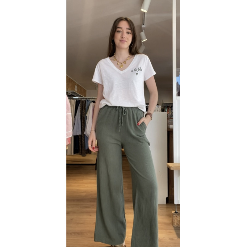 pantalon Jane kaki