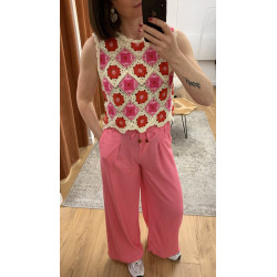 Pantalon Mona rose