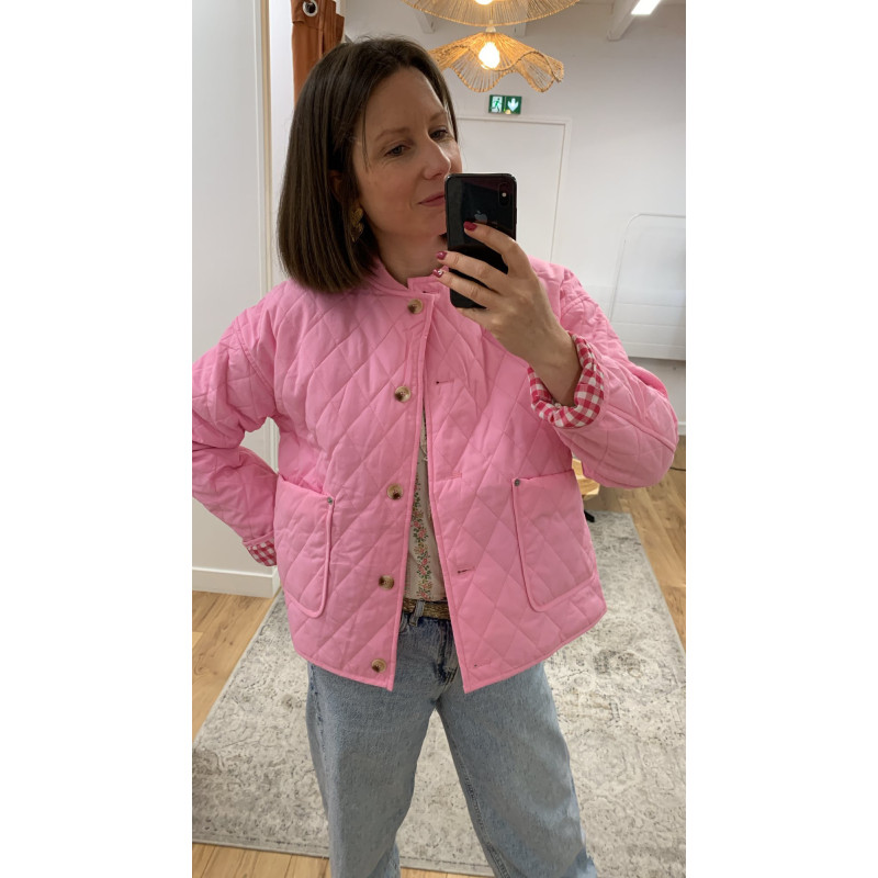 Veste Lydie rose