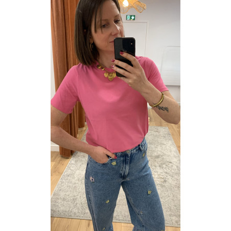 Tee shirt rose